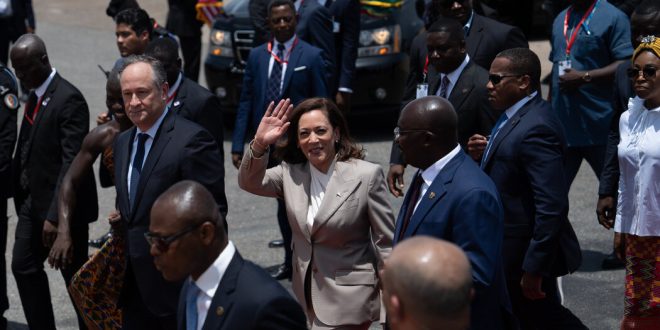 In Africa, Kamala Harris Looks to Deepen Relations Amid China’s Influence