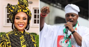 Iyabo Ojo backs Gbadebo Rhodes-Vivour for Lagos Governor in the coming elections