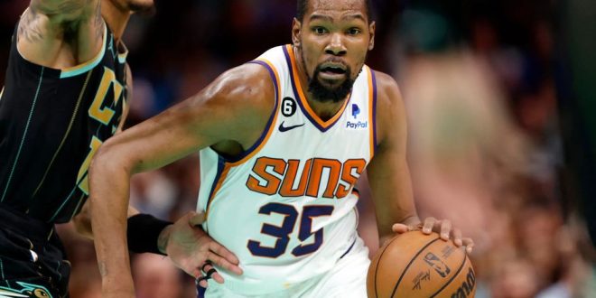 Kevin Durant scores 23 points in winning debut for Phoenix Suns