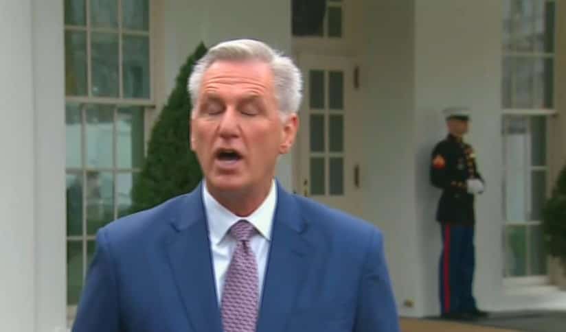 Kevin McCarthy To Blame Biden For Bank Failure He Helped Cause