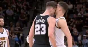 Michael Porter Jr., Zach Collins Engage in Latest NBA Face-Mushing Altercation
