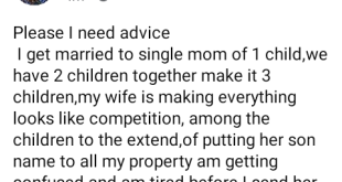 Nigerian man threatens to send his wife packing for putting his stepson