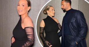 Pregnant Kate Ferdinand and husband Rio Ferdinand announce the gender of their second child