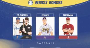 SEC Baseball Weekly Honors: Mar. 6