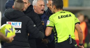 See what fourth official said to trigger Mourinho outburst that ended in red card