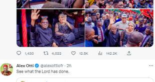 "See what the Lord has done" Alex Otti reacts after winning Abia State Governorship election