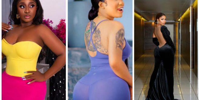 Six Nigerian Female Celebrities With Hot Banging Figure
