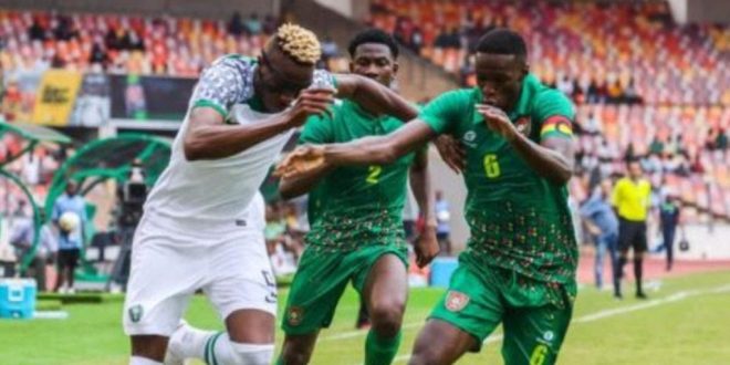 Super Eagles end four match losing streak with 1-0 win over Guinea Bissau