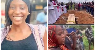 Tears As Popular Nollywood Actress Is Laid To Rest (Video)