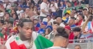 Tekashi 6ix9ine kicked out of baseball stadium in Miami after getting too drunk