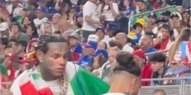Tekashi 6ix9ine kicked out of baseball stadium in Miami after getting too drunk