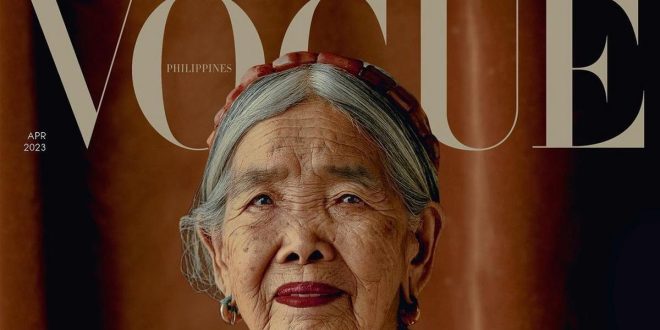 The oldest woman ever to be on a Vogue magazine cover is a Filipino tattoo artist