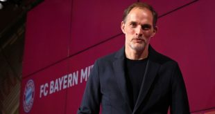 Thomas Tuchel during his unveiling as Bayern Munich coach in March 2023.