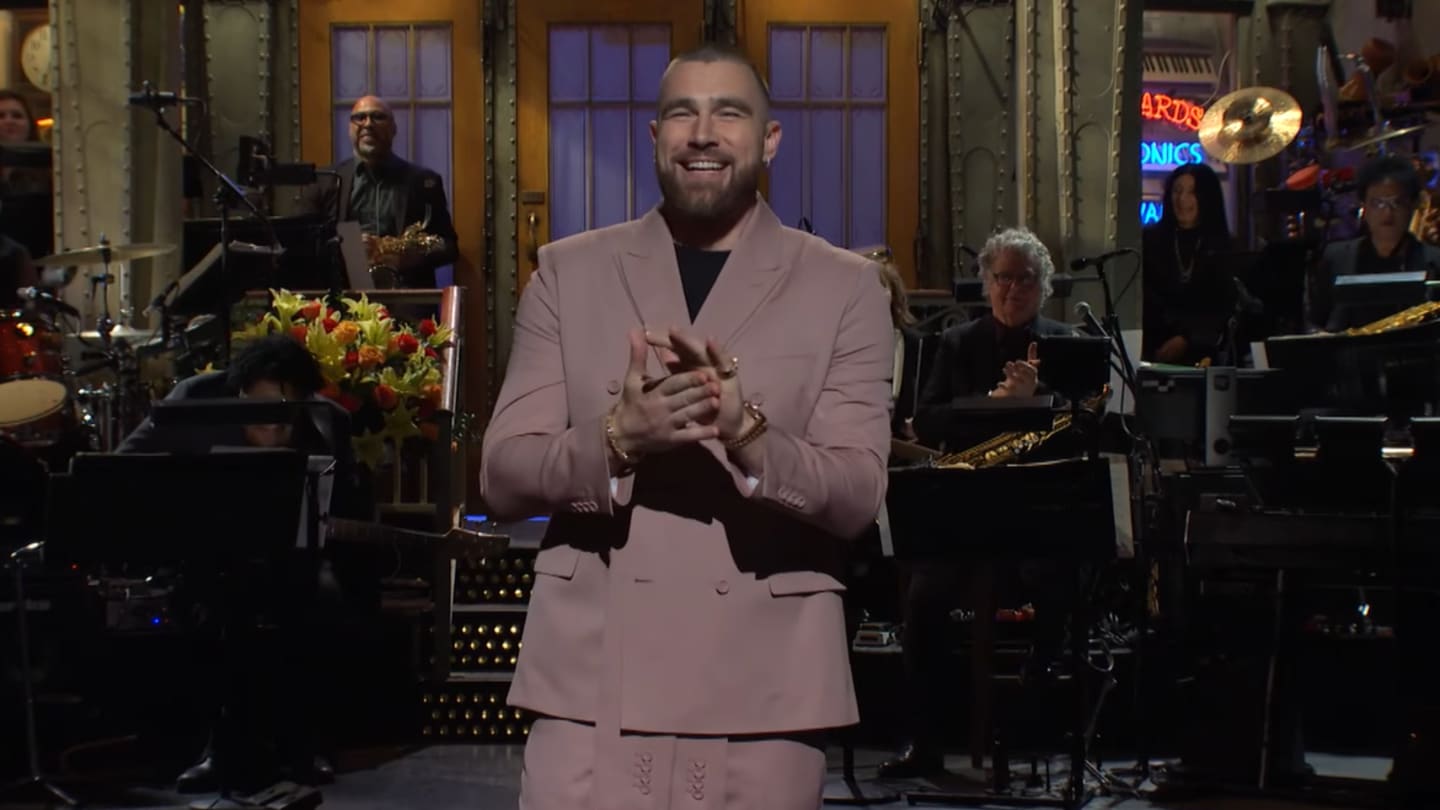Travis Kelce Nailed his SNL Monologue