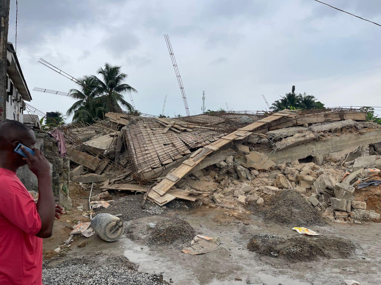 13 escape death, one missing as two-storey building collapses in Calabar