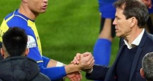 Al-Nassr. star, Cristiano Ronaldo thanks his sacked boss Rudi Garcia despite reports claiming he was