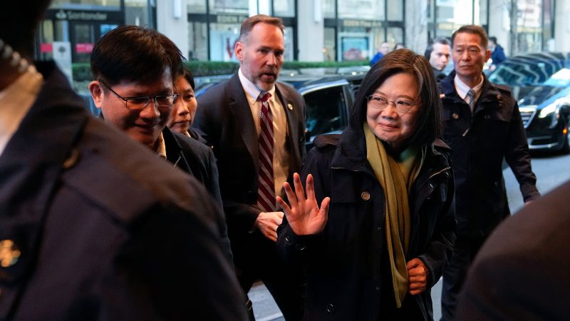 Beijing promised to 'fight back' over Taiwan leader's US visit. But this time it has more to lose | CNN