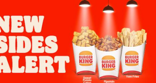Burger King Nigeria launches three new additions to their sides menu