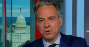 CNN's Jake Tapper Bursts Into Laughter While Reading Fox News's Statement About Dominion Settlement