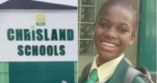 Coroner grants Chrisland School permission to conduct independent autopsy on deceased pupil, Whitney Adeniran