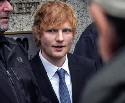 Ed Sheeran sings and plays guitar for jury at copyright trial to prove he didn