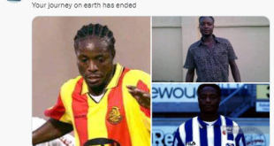 Former Nigerian footballer, Ebiede dies at 45