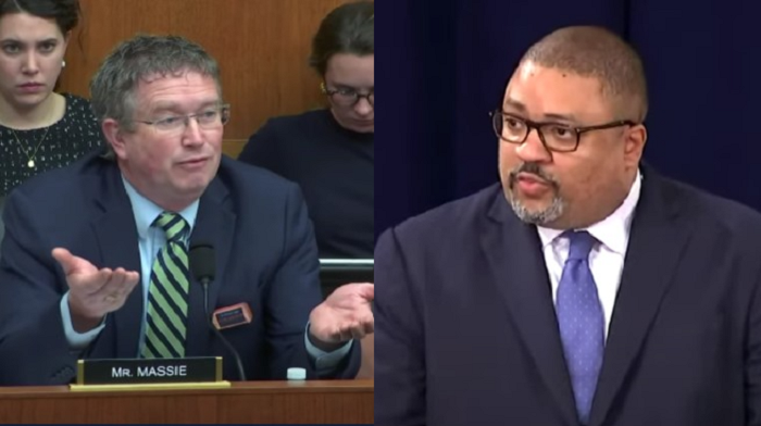 GOP Rep. Massie Calls on Manhattan DA Alvin Bragg to Be Disbarred and Removed From Office