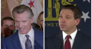 'Go Home': DeSantis Aide Rips Gavin Newsom After CA Gov Visits Florida College to Fight 'Authoritarian' Leaders