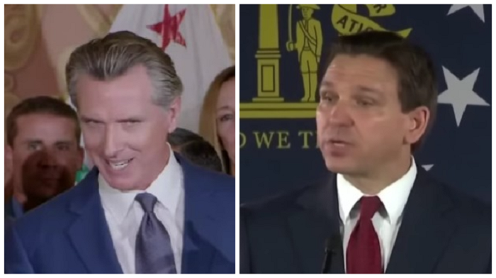 'Go Home': DeSantis Aide Rips Gavin Newsom After CA Gov Visits Florida College to Fight 'Authoritarian' Leaders