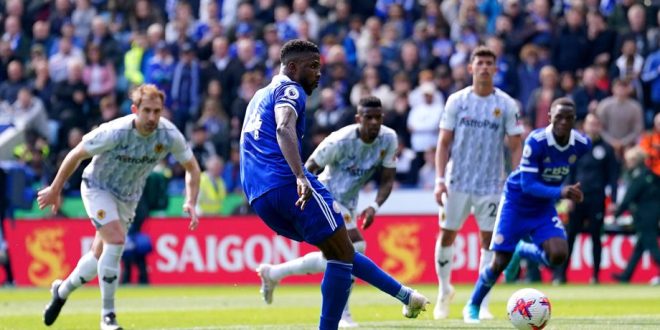 Iheanacho inspires Leicester to comeback win over Wolves