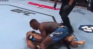 Israel Adesanya Knocked Alex Pereira Out Cold at UFC 287
