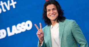 Actor Cristo Fernandez attends the Ted Lasso season two premiere event at the Pacific Design Center on July 15, 2021 in West Hollywood, California, USA.