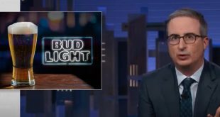 John Oliver talks about the Bud Light boycott on Last Week Tonight.
