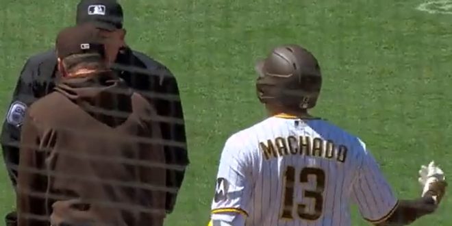 Manny Machado Ejected For Arguing Pitch Clock Violation