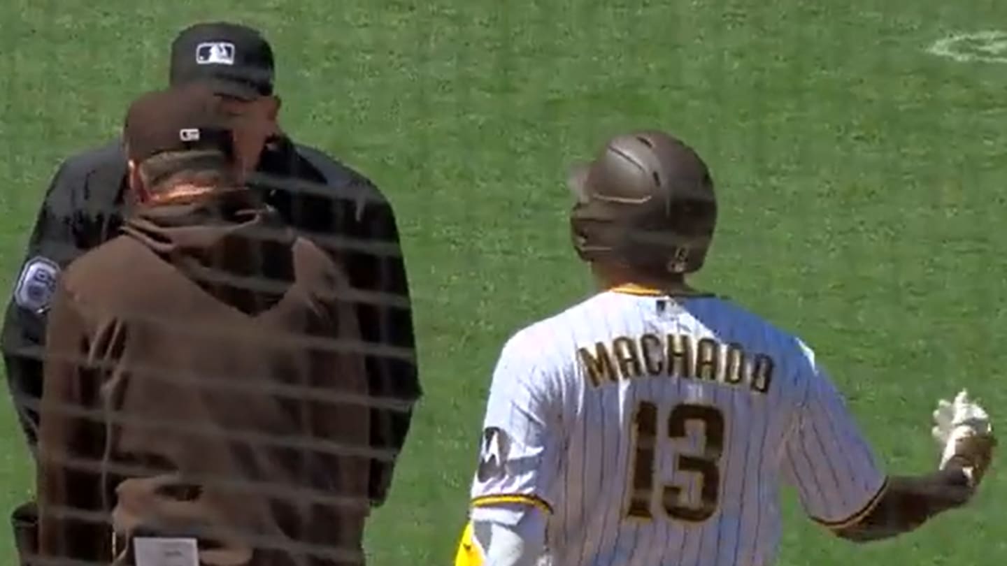 Manny Machado Ejected For Arguing Pitch Clock Violation