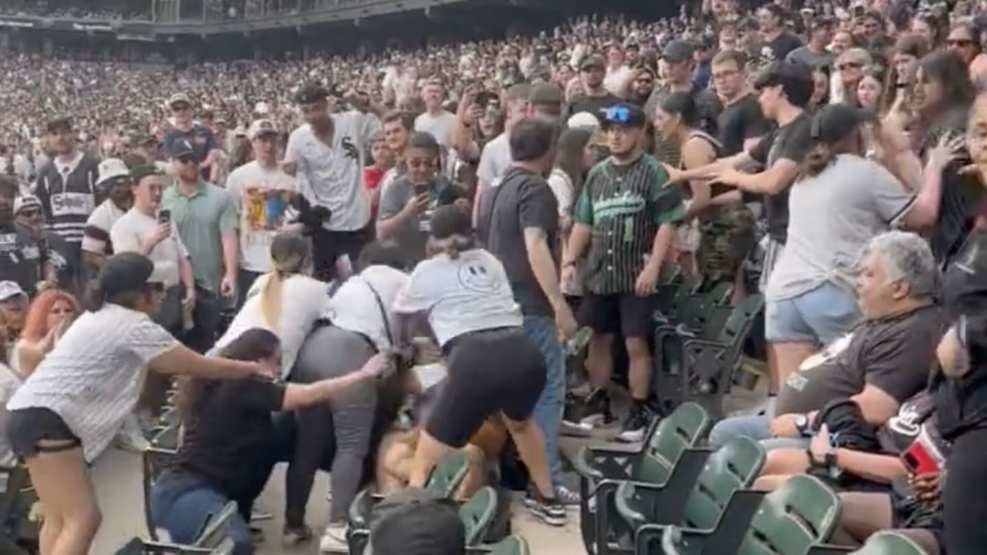 Massive Fan Fight Breaks Out at White Sox Game