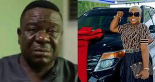 Mr Ibu Reacts As Daughter, Jasmine Splashes Millions On Luxury Car