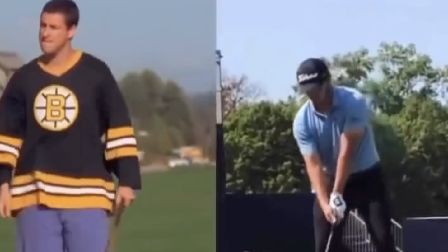 Patrick Cantlay, Happy Gilmore Mashup is Hilarious