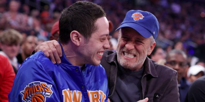 Pete Davidson Shoved a Fan Who Got Too Close After the Knicks Won Game 4