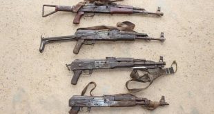 Police recover four AK-47 rifles from fleeing suspects in Kano
