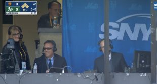 Possum in A's Stadium Forces Mets Broadcast Team to Relocate