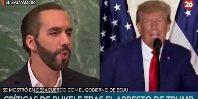 President of El Salvador Blasts Biden's Hypocrisy on Trump Indictment: Imagine Any Other Country Arresting a Political Opponent