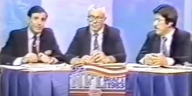 Revisiting and Appreciating ESPN's Broadcast of the Legendary 1983 NFL Draft
