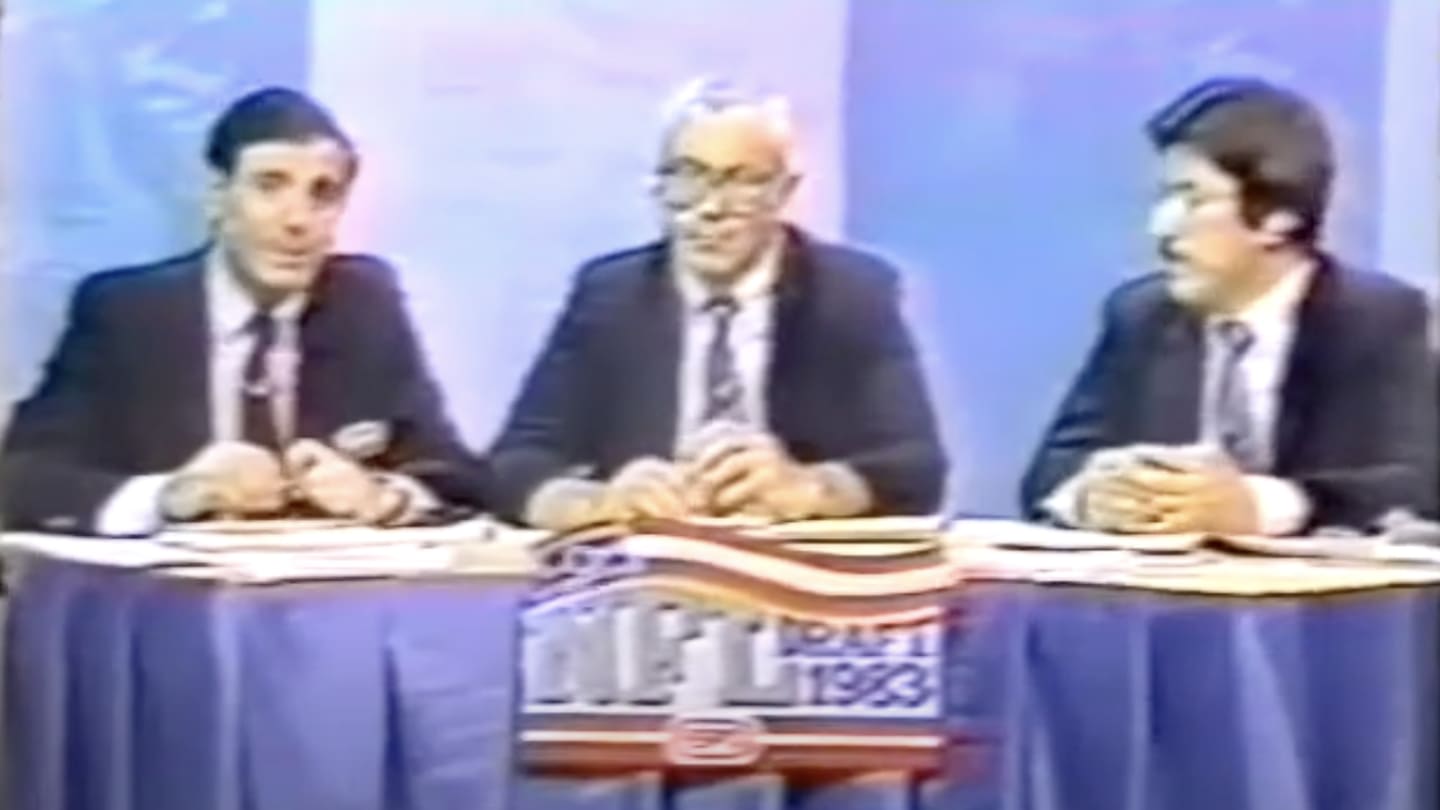Revisiting and Appreciating ESPN's Broadcast of the Legendary 1983 NFL Draft