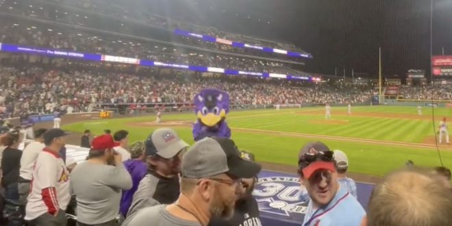Rockies Mascot Tackled by Unruly Fan While Dancing on Dugout