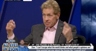 Skip Bayless Claims Zion Williamson's Stepfather is Clashing With Pelicans Front Office