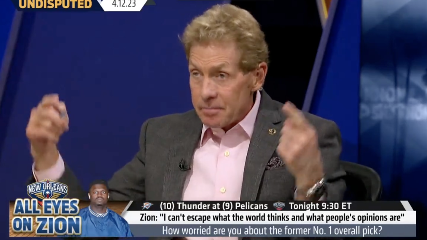 Skip Bayless Claims Zion Williamson's Stepfather is Clashing With Pelicans Front Office