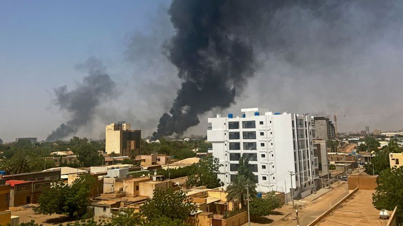 Sudan military leader accuses rival of 'attempted coup' as vicious fighting grips capital | CNN