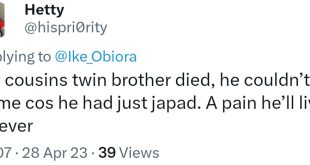 ?To Japa is good but at what cost??- U.S-based attorney asks after revealing he has missed over three important family events