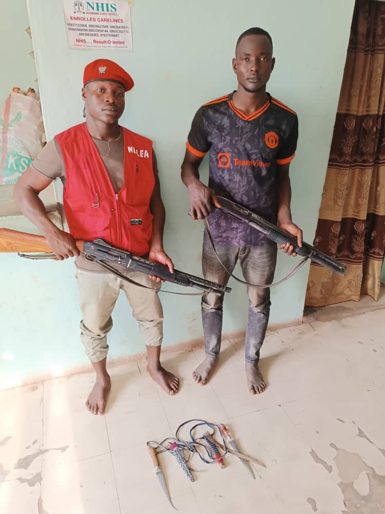 Two arrested for impersonating NDLEA personnel in Adamawa (photo)